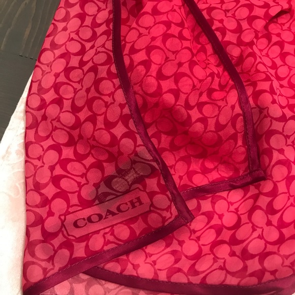 Authentic Coach Silk Scarfs set of 3 - Picture 5 of 6